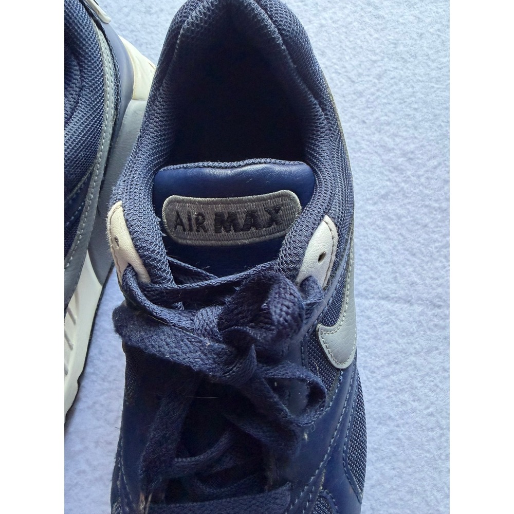 Nike Air Max SC Midnight Navy Wolf Grey Kids Sneakers Size 6.5Y Preowned No box - Picture 6 of 8